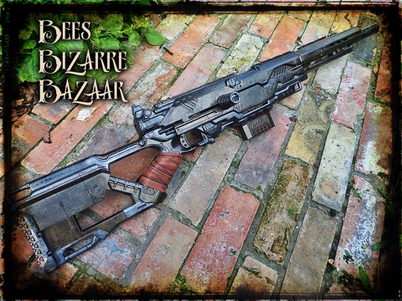 Buy Steampunk Nerf Gun sniper Hunting Rifle Cosplay Longstrike Online in  India - Etsy