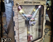 Steampunk Flux Capacitor - Satchel Bag Prop - Time Travel