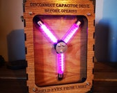 Steampunk Flux Capacitor - Time Travel - App Control Addressable LED