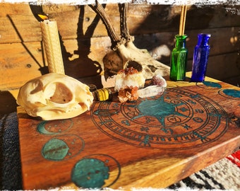 Wiccan Altar - Wheel of the year - Pagan