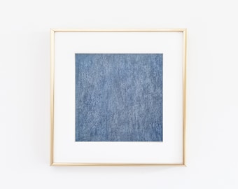 Original 18 x 18 Grey Abstract Painting, Minimalist Modern Art, Meditation, Storm Gray