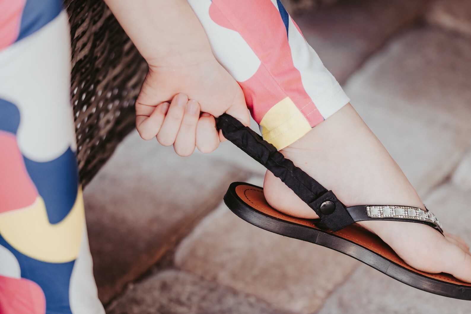 Black Flip Flop Back Straps / Shoe Accessories Adults and Etsy