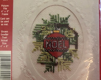 Needle Magic - Noel Stitch a Card - Counted Cross Stitch Kit NIP #7009 ***Free Shipping***