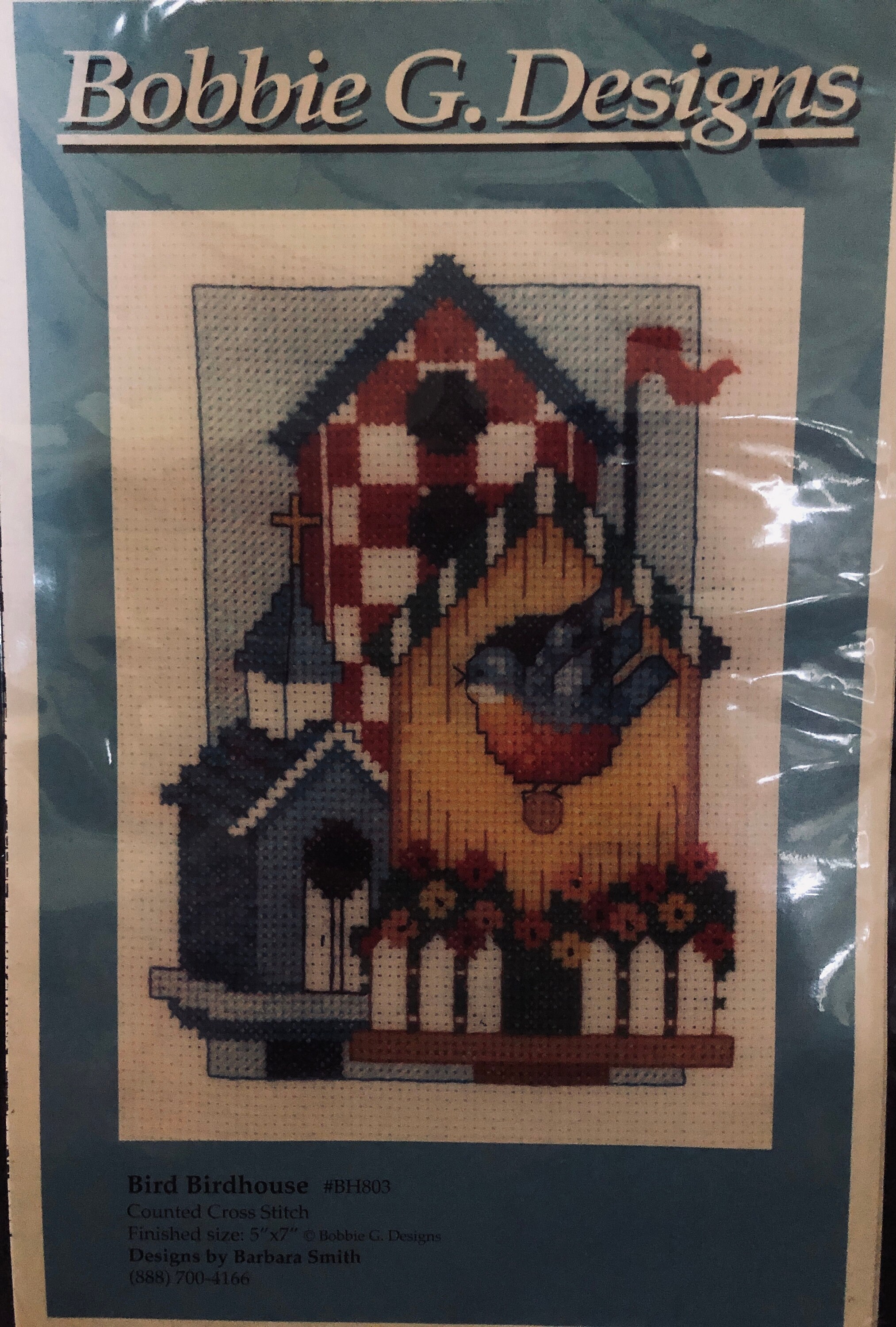 Bobbie G. Designs - Bird Birdhouse Chart NIP #BH803 ***Free Shipping***