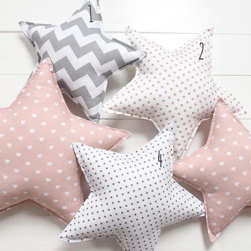 Star Pillow Star Shaped Pillow Star Nursery Star Decor Kids Etsy Canada