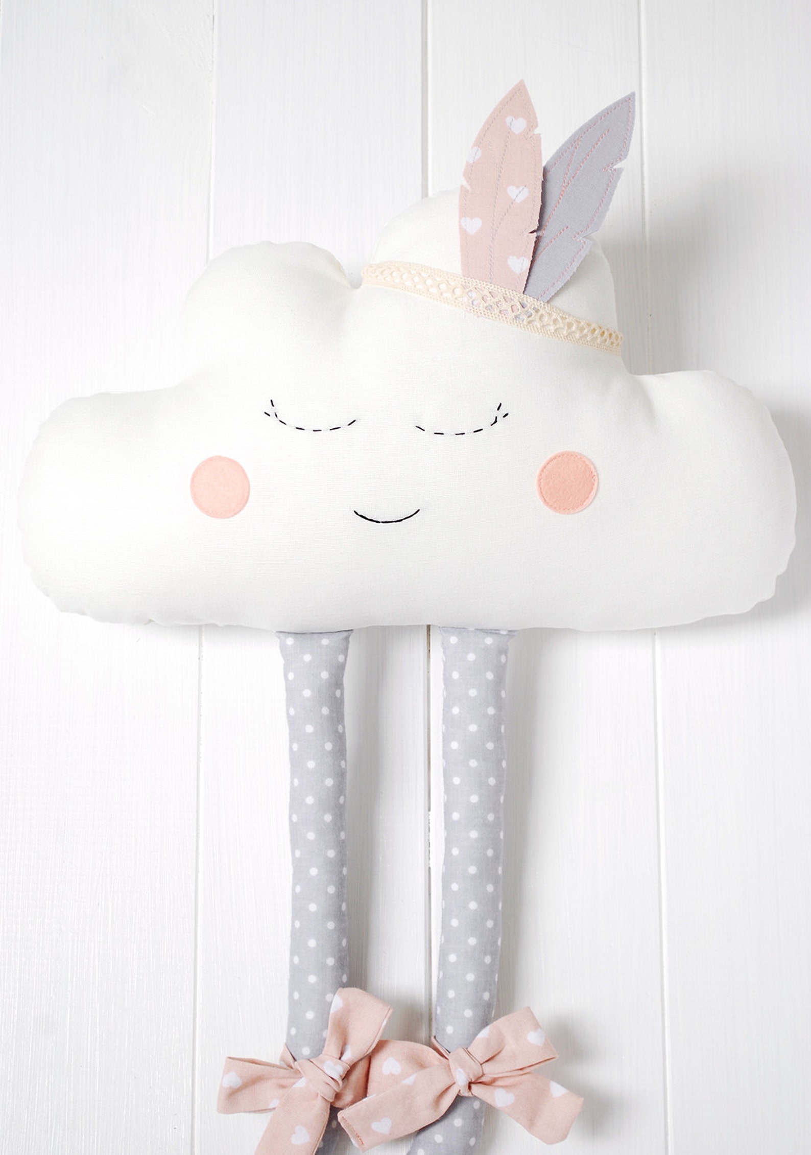 Cloud Pillow Cloud Cushion Pillow Cloud Plush Happy Cloud Etsy