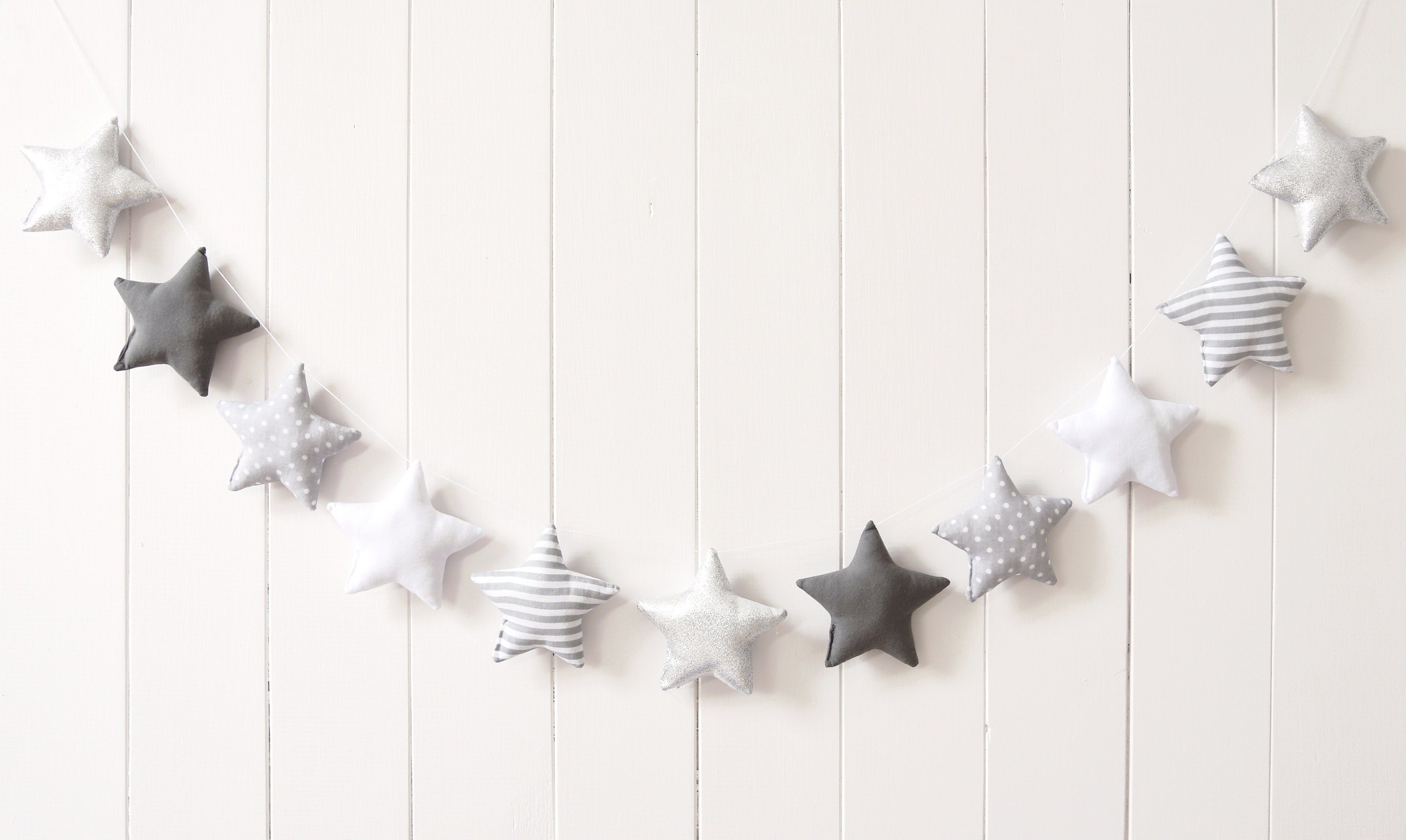 Star Garland Kids Room Nursery Decor For Bedroom Bunting Baby Shower Boy Star Decoration Kids