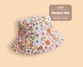 Reversible Bucket Hat Sewing Pattern: 14 Sizes, Beginner Friendly (PDF Pattern)