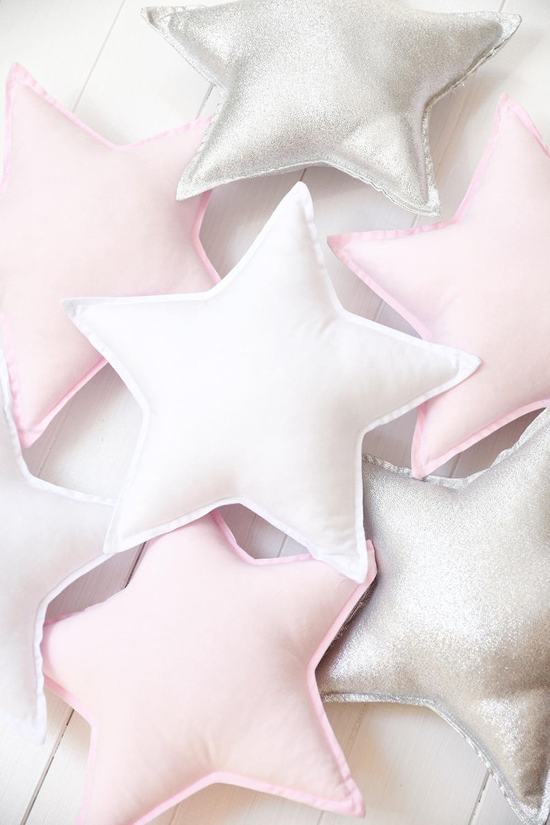 Star Pillow Star Shaped Pillow Star Nursery Star Decor Kids Etsy