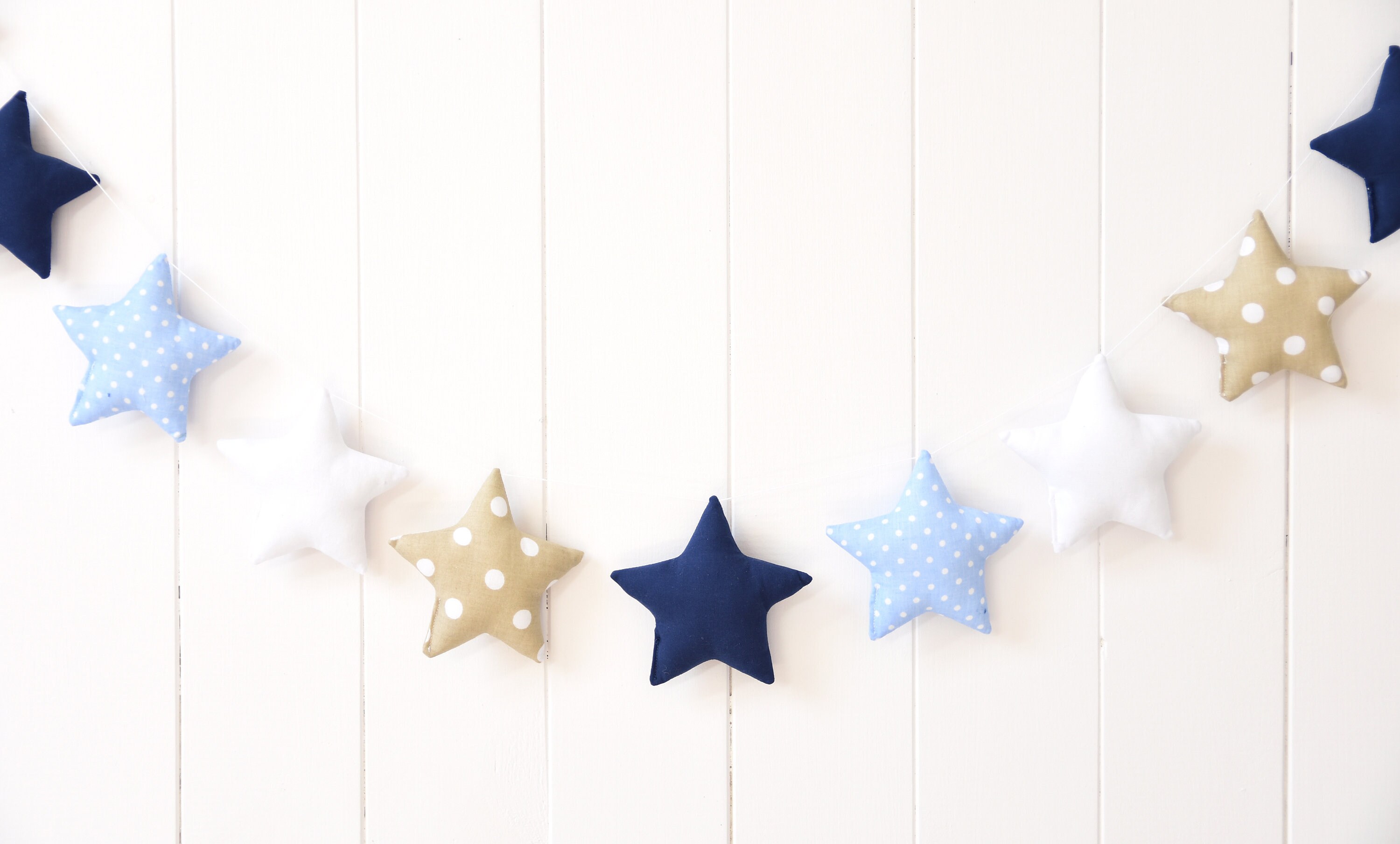 Star Garland Kids Room Nursery Decor For Bedroom Bunting Baby Shower Boy Star Décoration Kids