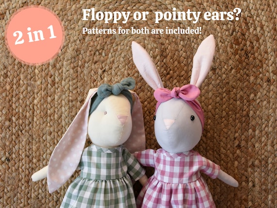 Ragdoll Bunny 2 Pc Set Ragdoll Bunny 2 Pc Set