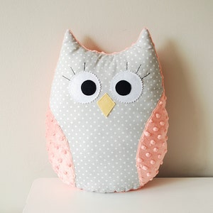Owl Cushion Kids Pillow Owl Nursery Decor Nursery Decor Kids Room Decor Baby Room Decor Owl Baby Shower Gift Owl Baby Gift Owl Pillow