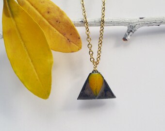 or argent simple bonheur collier collier tricot chaîne triangle pendentif or argent simple bonheur collier collier tricot chaîne triangle pendentif