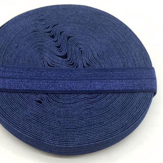 16mm Fold Over Elastic for Sewing, Seaming, Stitching, Moulding, Binding, Quilting, Ribbon, Trimming Outfits and Crafts