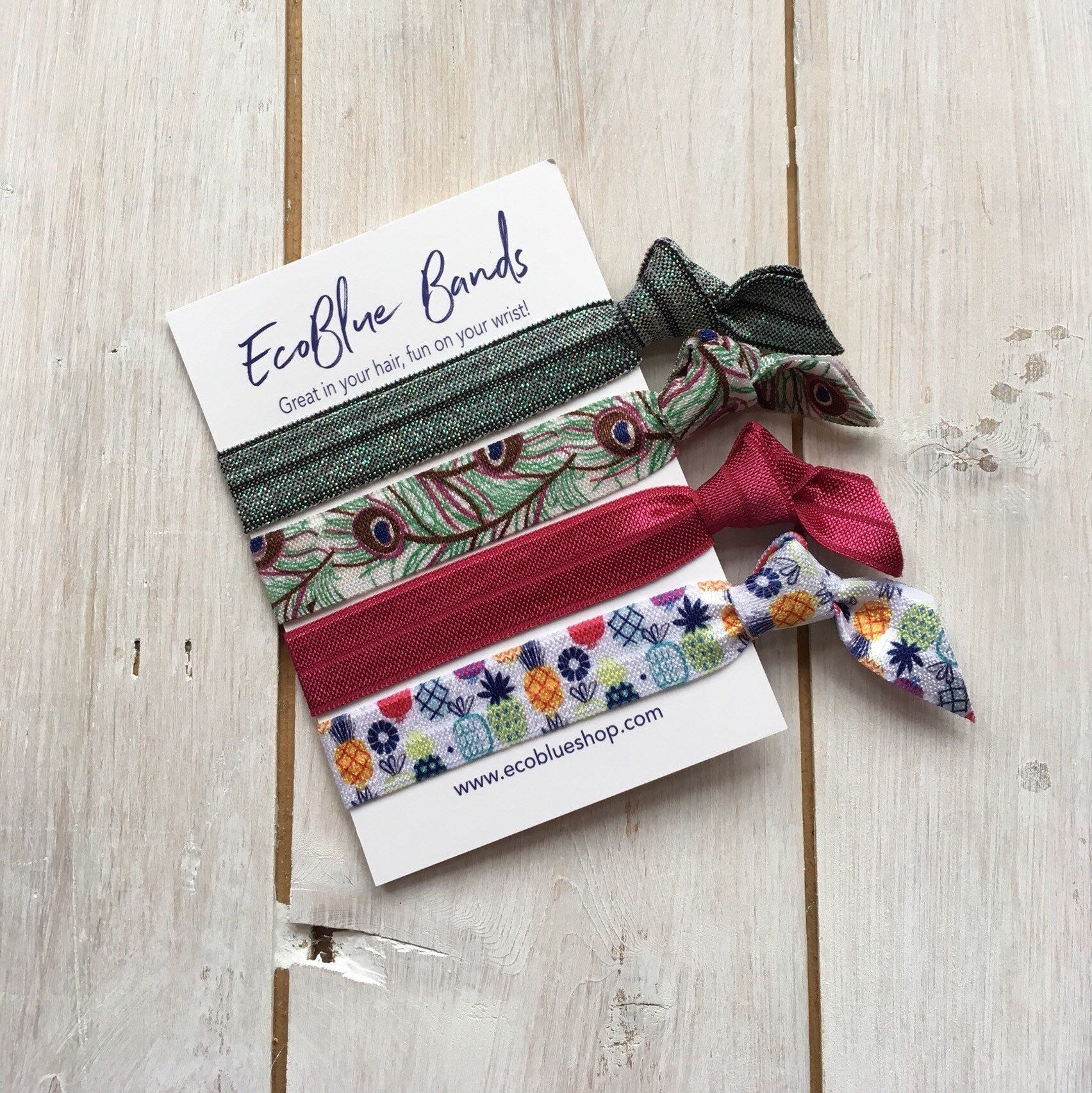 Hair Elastics Soft Stretch Hair Ties Ponies Yoga Hair Ties Bracelets