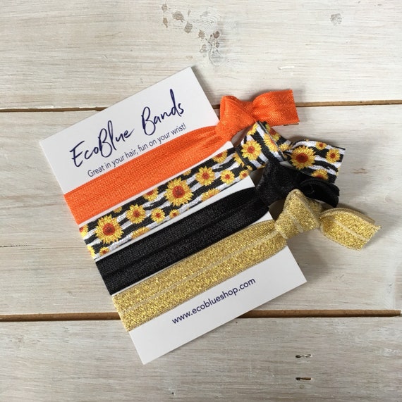 Hair Elastics Soft Stretch Hair Ties Ponies Yoga Hair Ties Etsy