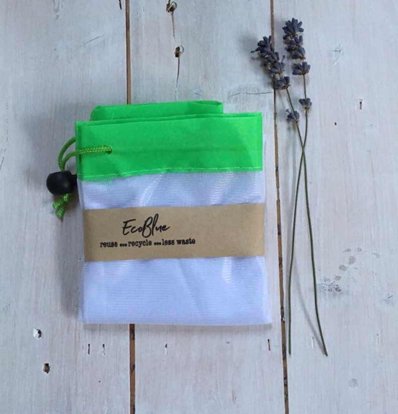 eco-friendly produce bags Reusable Zero waste vegetable produce bags Sustainable shopping produce bags.