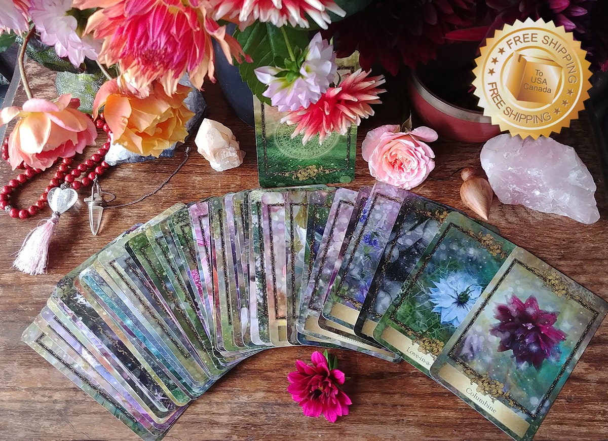 Botanical Flower Deck: Alchemy Flower Oracle ~ Messages from Flowers …