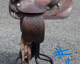 Bar Stool with Saddle for the seat