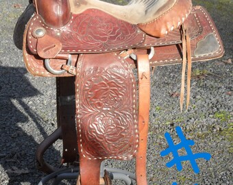 Bar Stool with Saddle for the seat