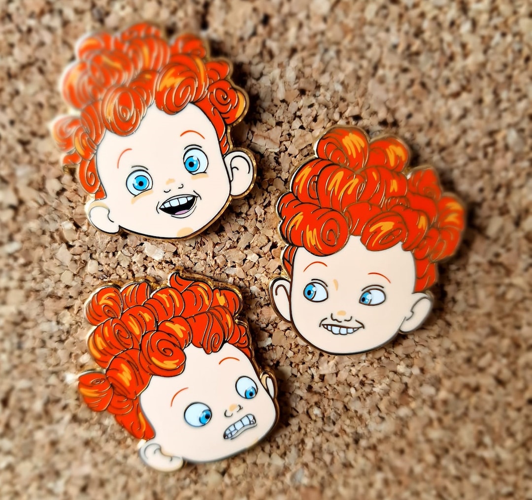 Fantasy Disney Pins - Brave, Merida Brother Bear Pins - Etsy