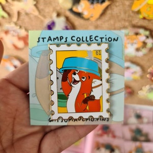 Fantasy Disney Pins - Stamp Collection - Fox/Rox