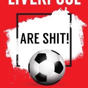 Liverpool Joke Football Birthday Card Fan Supporter Humour Etsy