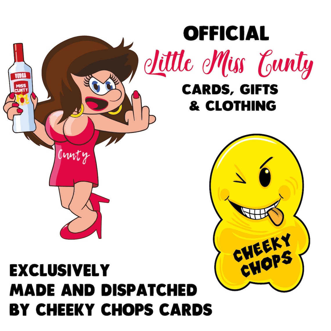 Little Miss Cunty Mug by Cheeky Chops Cards If you can't | Etsy