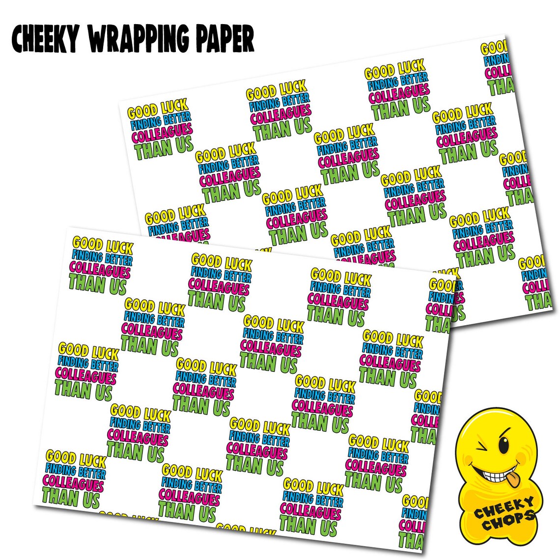 Funny Wrapping Paper New Job Leaving Wrapping Paper Gift Wrap Etsy
