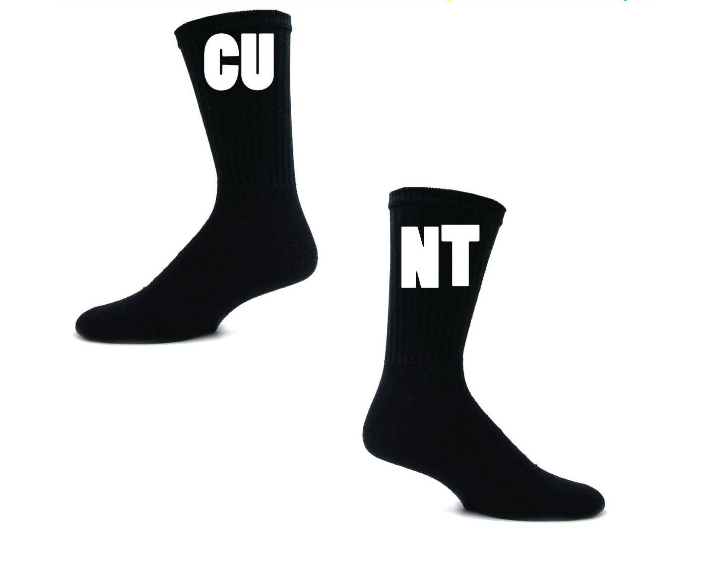 Image of Rude Socks - Cu Funny Novelty Gift