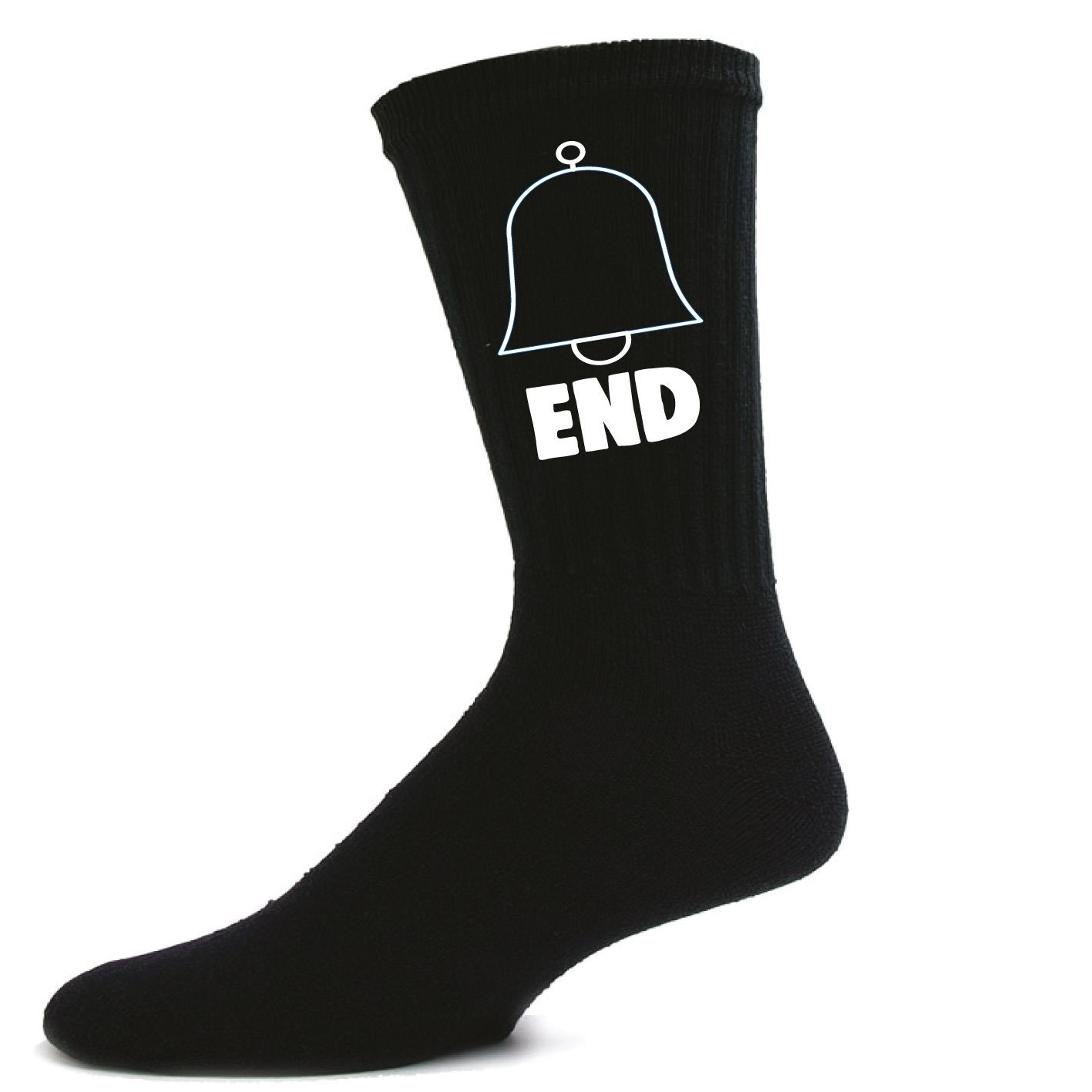 Image of Rude Novelty Socks Birthday Gift Dad Brother - Bell End