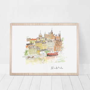 Reis door Stockholm