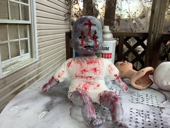 Handmade Scary Doll. Creepy Doll. Etsy Canada