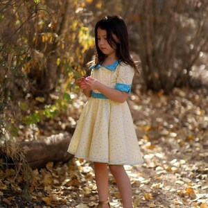 Eleanor Girls Sewing Pattern & Tutorial PDF Size 2T - 9/10