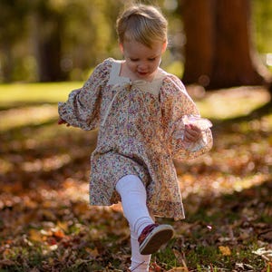 Zoey Girls Sewing Pattern & Tutorial PDF Size 2T - 9/10