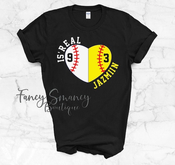 Custom Baseball Softball Shirt Players Boy Girl Name Numbers