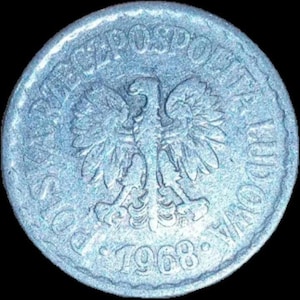 1968  1 Zloty Poland