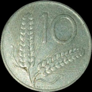 1955 10 Lire Italy