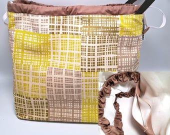 24 Mini skein MOP Bag: Multicolor Organizer Project Bag. Large bag for projects with multiple colors. Advent Calendar bag