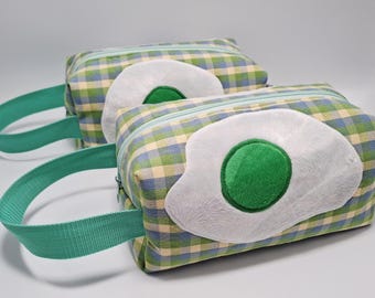 Green Eggs and Ham Knitbox , a Project Bag for knitting, crochet, or whatever you like