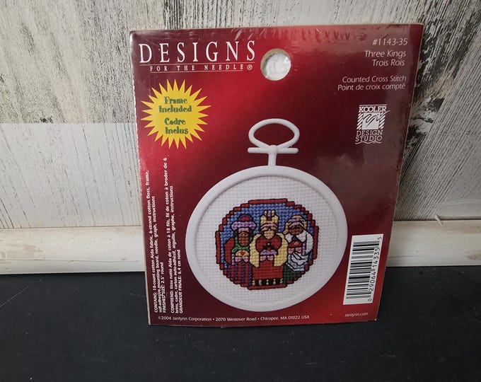 Janlynn Three Kings Ornament Kit 1143-35