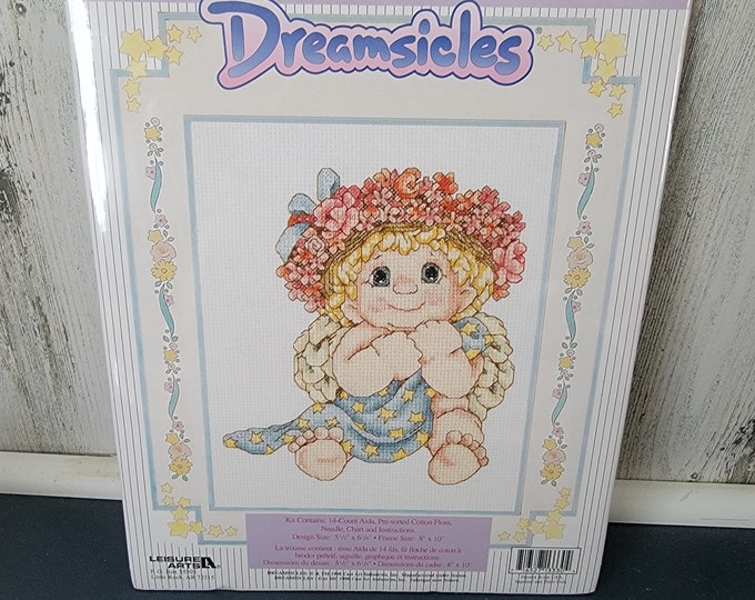 Dreamsicles Counted Cross Stitch Kit Snuggle Blanket