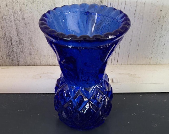 Vintage Imperial Glass Pineapple Shaped Toothpick Holder