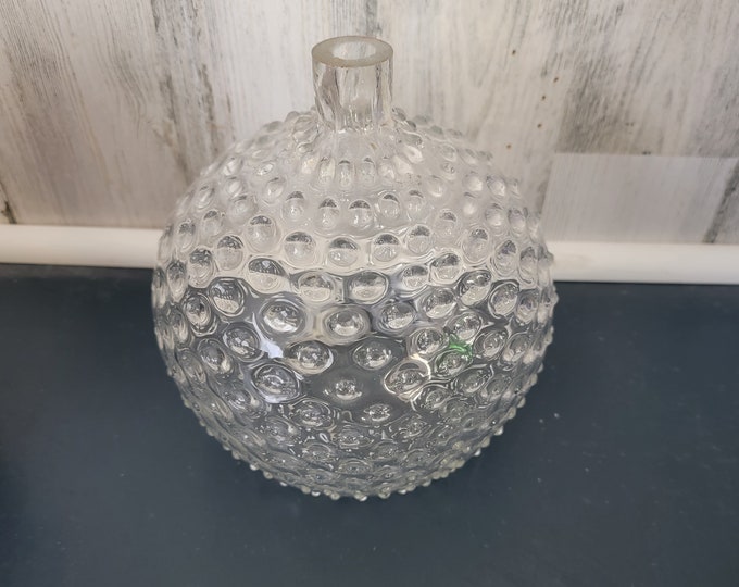 Antique Hobnail 7" Decanter