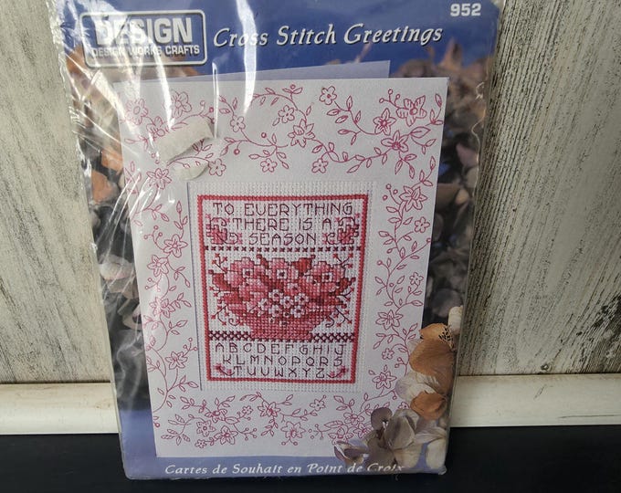 Cross Stitch Greetings Kit 952 by Design Works Craft
