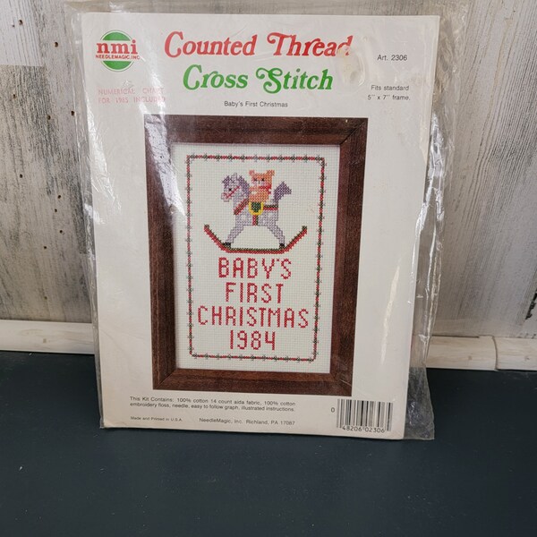 Babys First Christmas Cross Stitch Pattern - Etsy