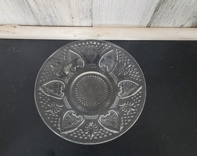 Amhearst Gallery Crystal Dish IOB