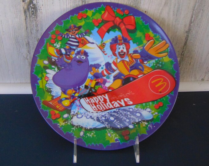 2004 McDonald's Happy Holidays Plate