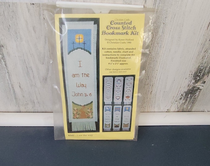 Christian Crafts KMF-I am the Way Cross Stitch Kit