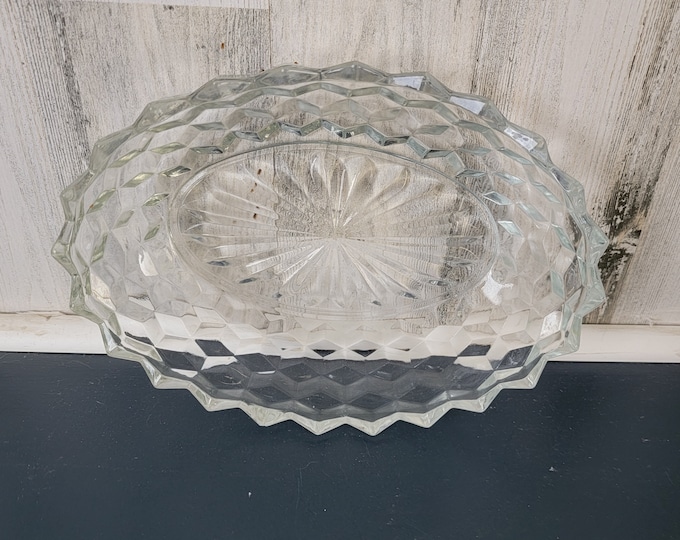 Fostoria American Relish Vegetable Dish